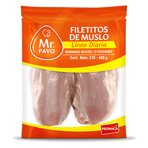Filetes de Muslo Línea Congelados